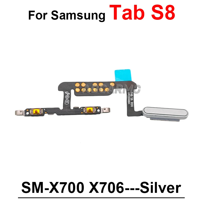 Fingerprint Flex Cable for Power and Home Buttons | Replacement Part for Samsung Galaxy Tab S8