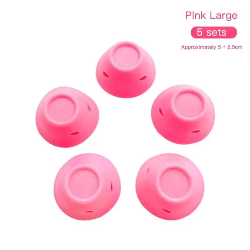 Convenient And Easy To Use No Heat Curling Tools No Thermal Damage Soft Hair Styling Tools Convenient Soft Silicone Easy Curls
