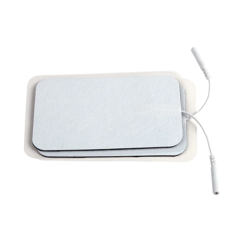 Silicone Gel Electrode Pad Units White Cloth Massage Digital Therapy Machine Acupuncture Physiotherapy Massager for Slimming 5