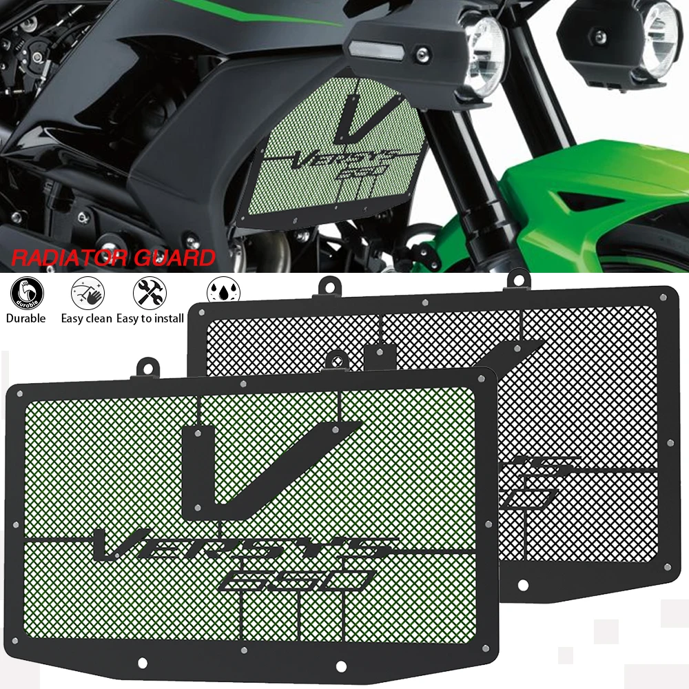 

For Kawasaki Versys 650 Versys650 KLE 650 KLE650 VERSYS/ABS 2006 2007 2008 2009 Motorcycle Radiator Grille Guard Protector Cover