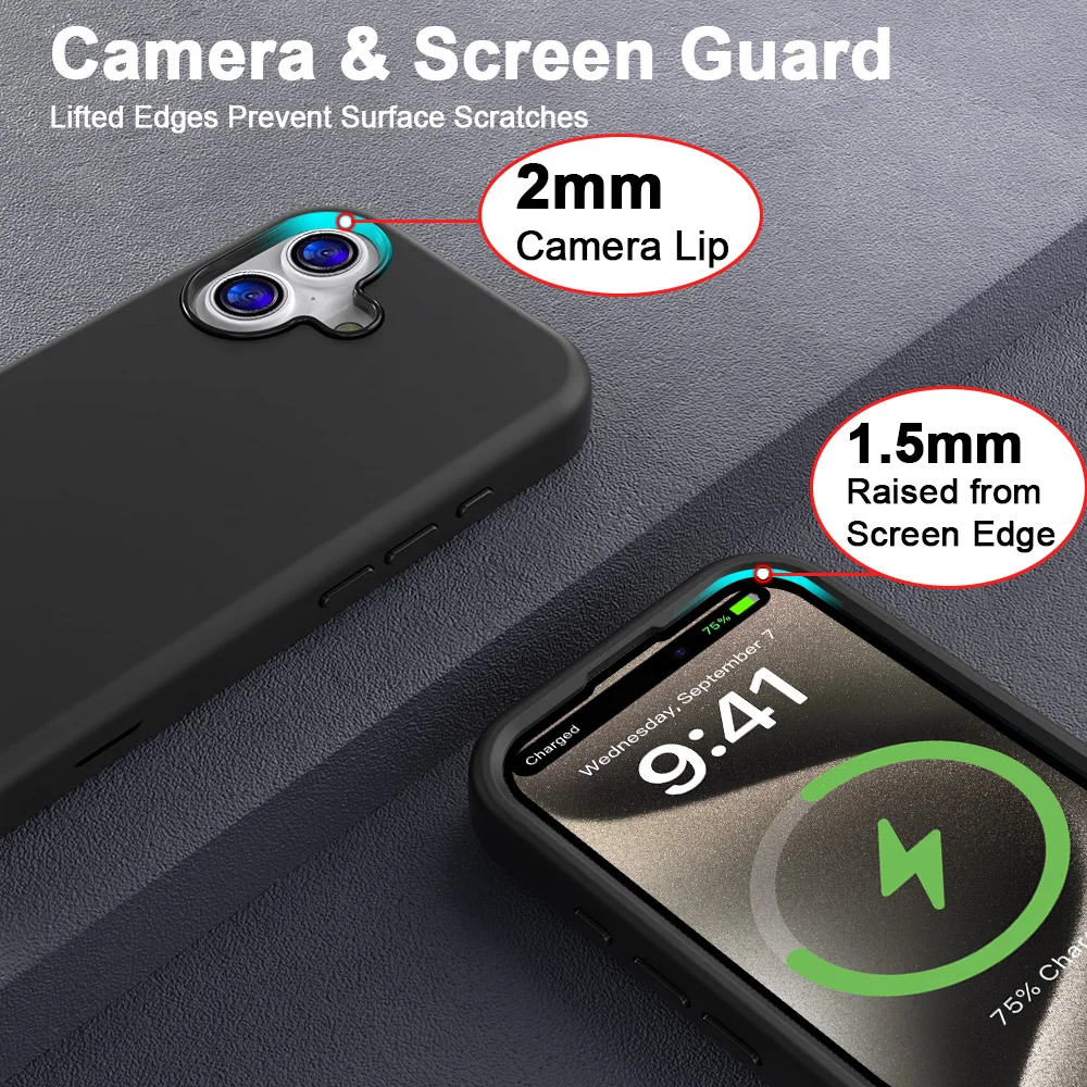 Heavy Duty Armor Rugged Phone Case - Dust-Proof, Drop-Proof, Scratch-Resistant Tough Cover