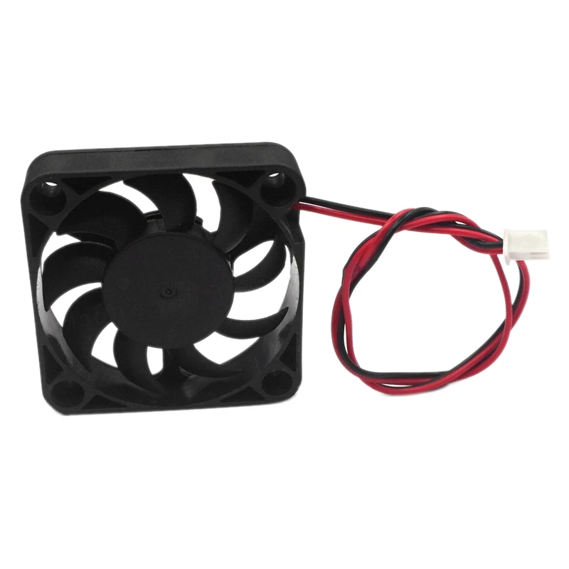 B96A-Cooling Fan 50X50x10mm 5010 DC 2Pin Brushless Cooling Fan Is Suitable For CPU/Electronic Equipment Cooling