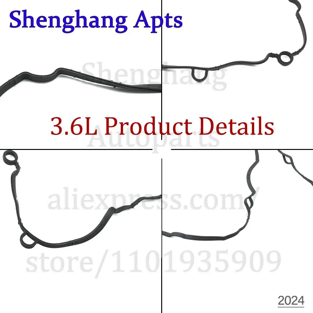 RH LH Engine Valve Cover Gasket For Porsche Panamera 3.6L 4.8L V6 V8 2010- 94610593600 94610593500 94810593601 94810593501