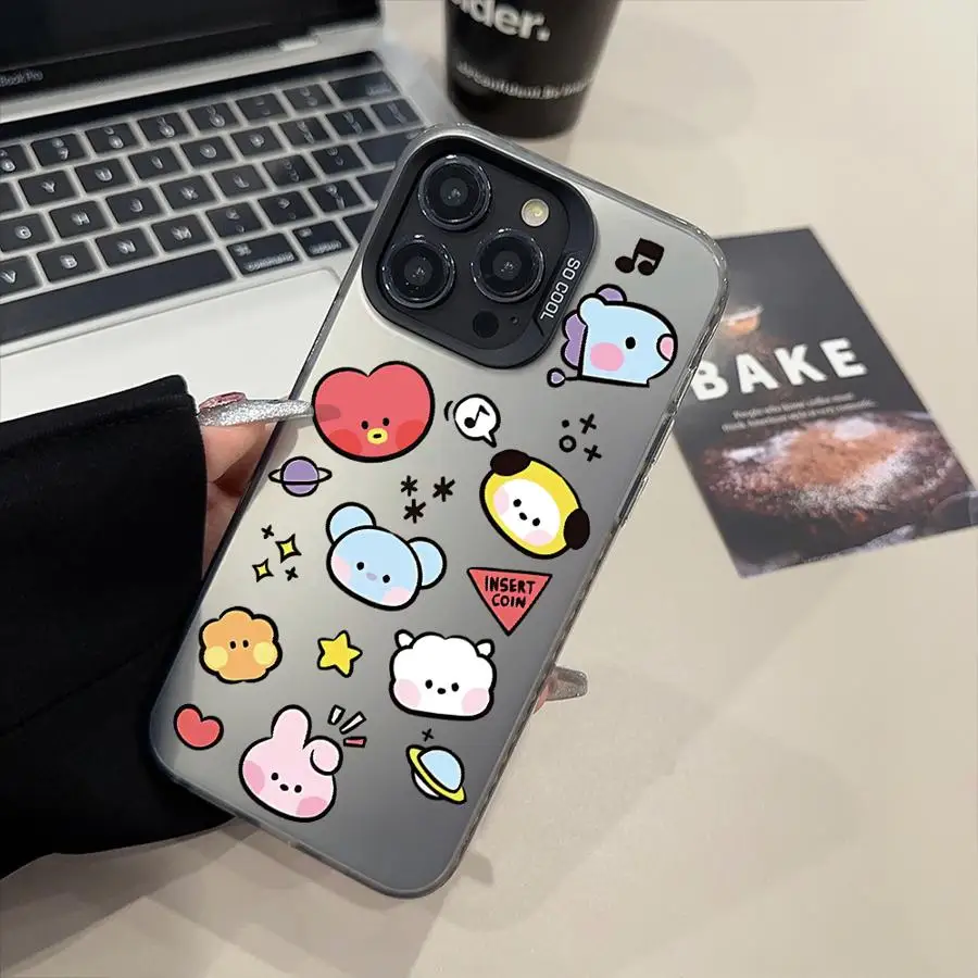 Cartoon BT Cute 21 Phone Case for iPhone 14 15 16 Plus thumbnail 6