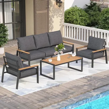 4-Piece Patio Conversation Set 1