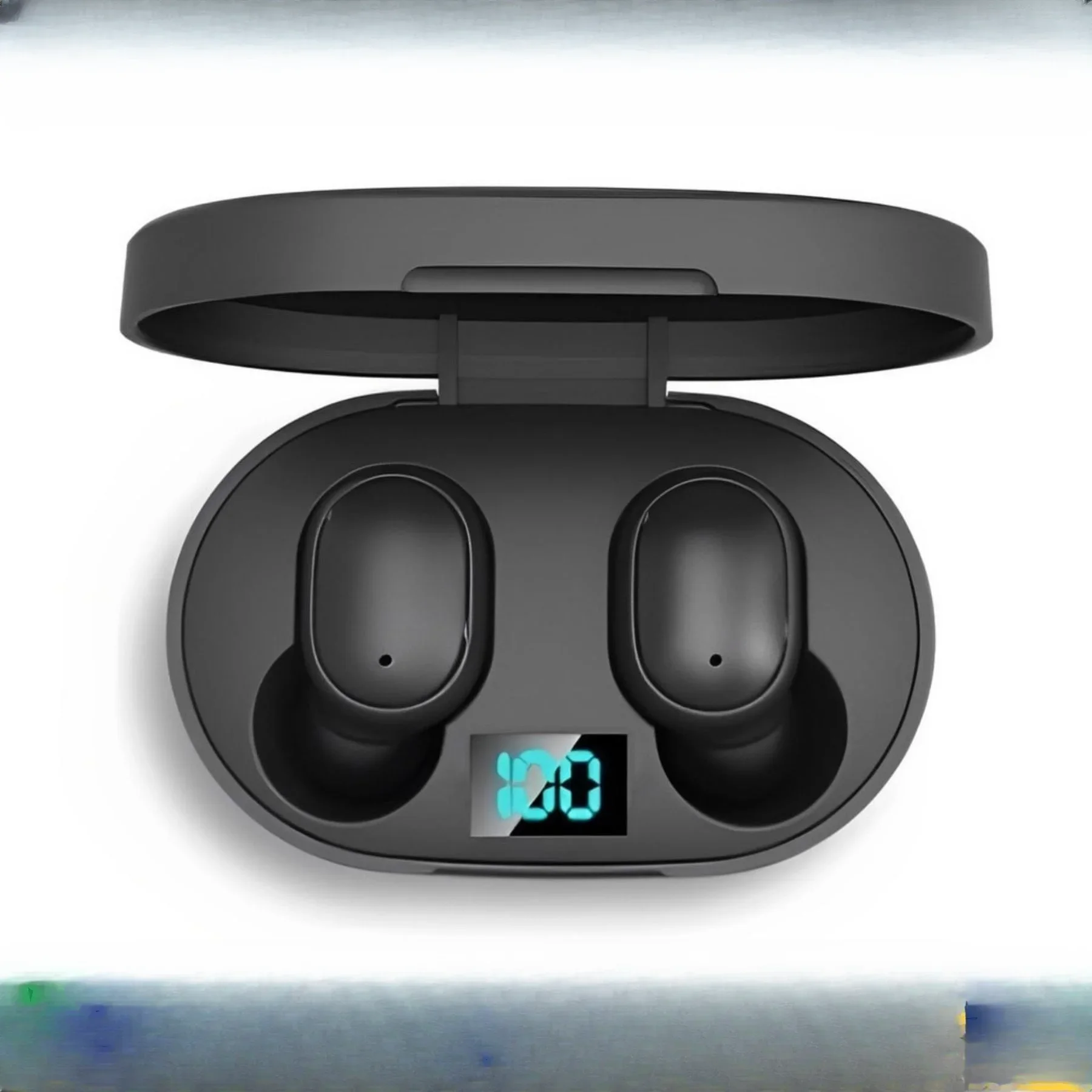 Fone De Ouvido Sem Fio E6s Bluetooth Tws статус Porcentagem Bateria
