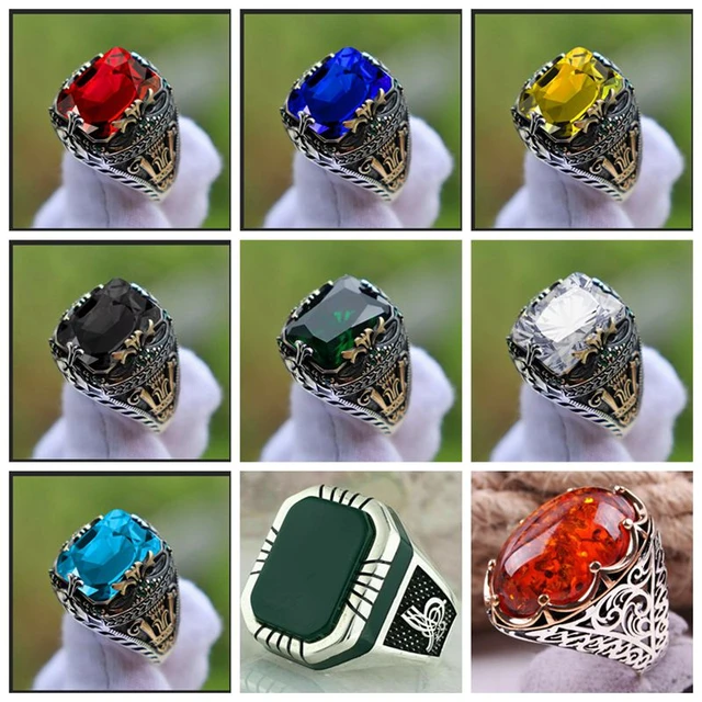 Crystal Rings - Authentic Gemstone Rings USA [ 50% Sale ]