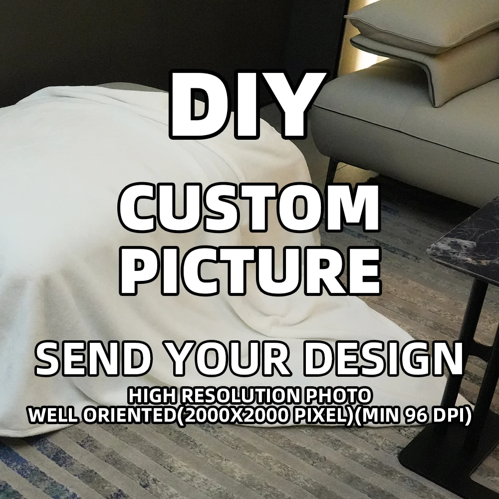 

DIY image text flange plush blanket sofa blanket personalized fun gift, boyfriend, dad, mom, friends, new year, birthday
