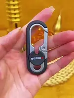 Сплошной цвет цинкового сплава поясной подвесной замок брелок мужской деловой автомобильный брелок двойное кольцо мотоцикл электромобиль брелок