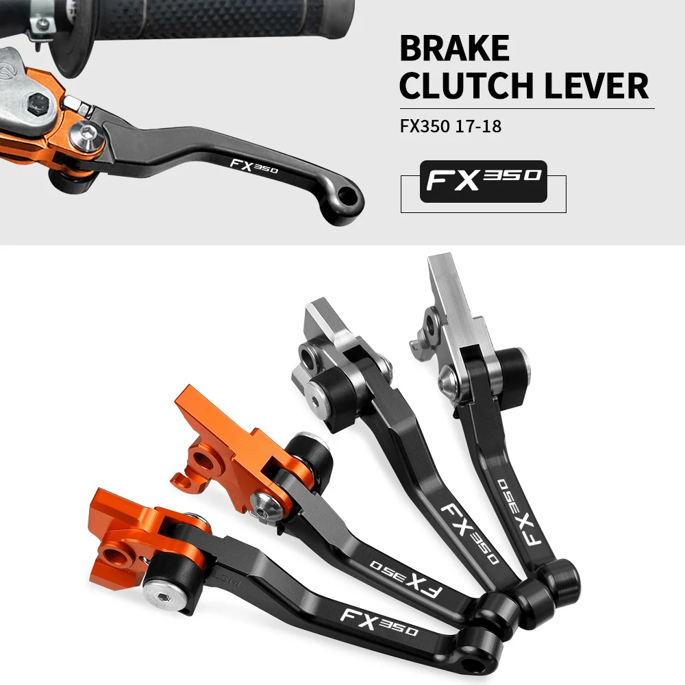 

CNC Motorcycle DirtBike handbrake FX350 Motocross dirt bike Pivot Handle Brake Clutch Levers FOR HUSQVARNA FX350 2017 2018