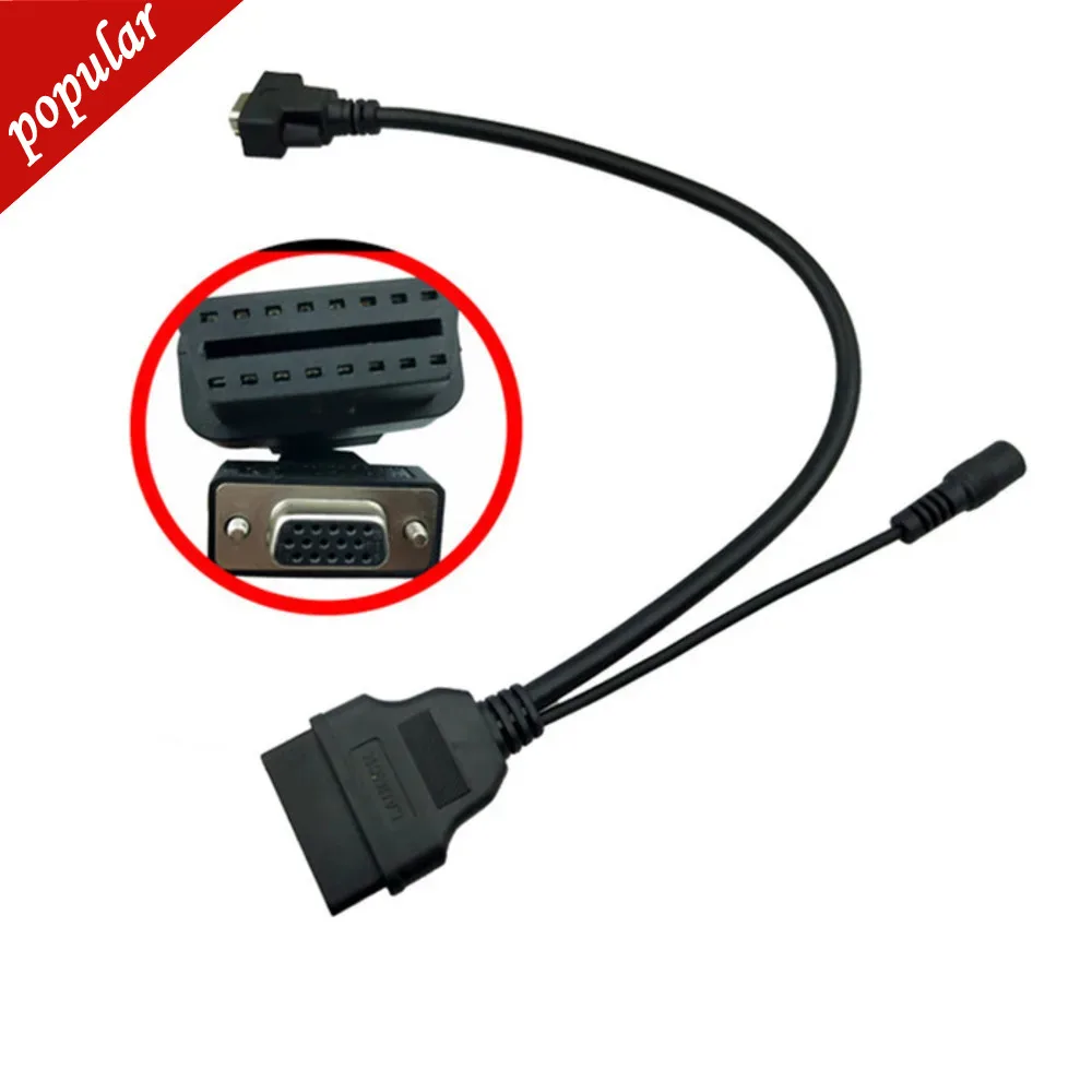 2023 Nuovo Adattatore Connettore Cavo Da Obd A 15Pin Per La Trasmissione Di X431 Pro / Pro3S, X431Pro, Pro3, Iv, 3G, Pad, Bluetooth