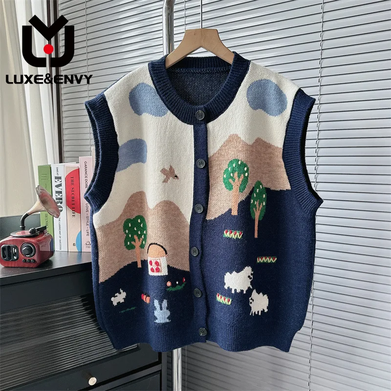 

Роскошный вязаный свитер & ENVY, жилет для женщин, верхняя одежда, многослойная куртка на плечах, Детский свитер, куртка для осени 2023