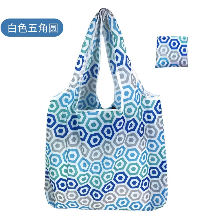 Eco-Friendly Floral Reusable Tote Bag