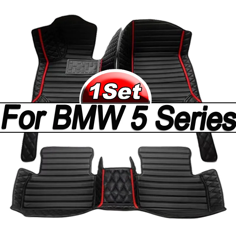 

Автомобильные коврики для BMW 5 серии E60 2004 ~ 2010, роскошные кожаные коврики, защитные коврики, коврики, автомобильные аксессуары 520i 523i 525i 528i