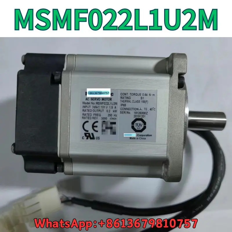 

Used MSMF022L1U2M servo motor test OK Fast Shipping