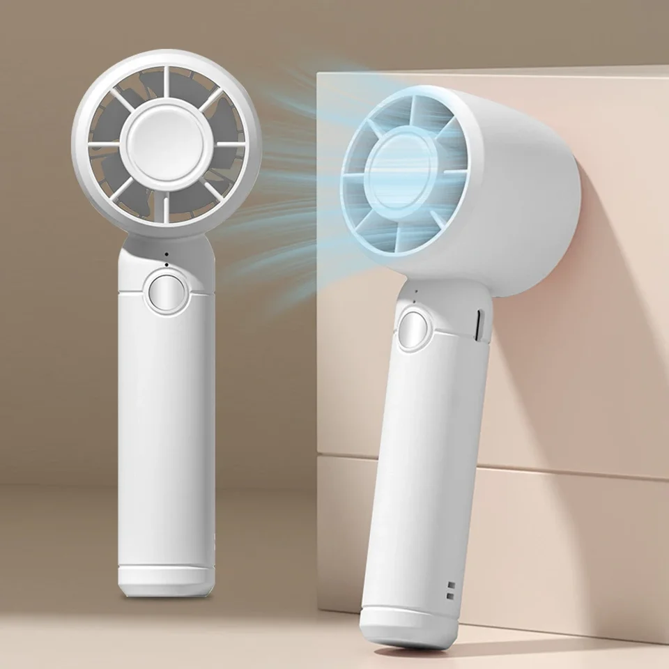 Portable Mini Fan USB Rechargeable Handheld Air Cooler