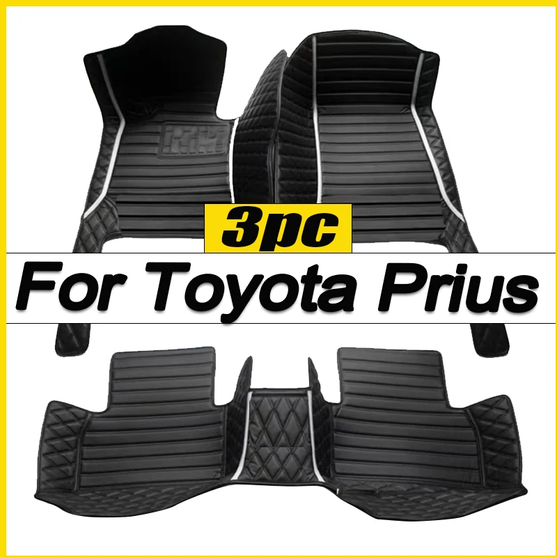 

Car Floor Mats For Toyota Prius 2012 2013 2014 2015 2016 2017 Custom Auto Foot Pads Automobile Carpet Cover Interior Accessories