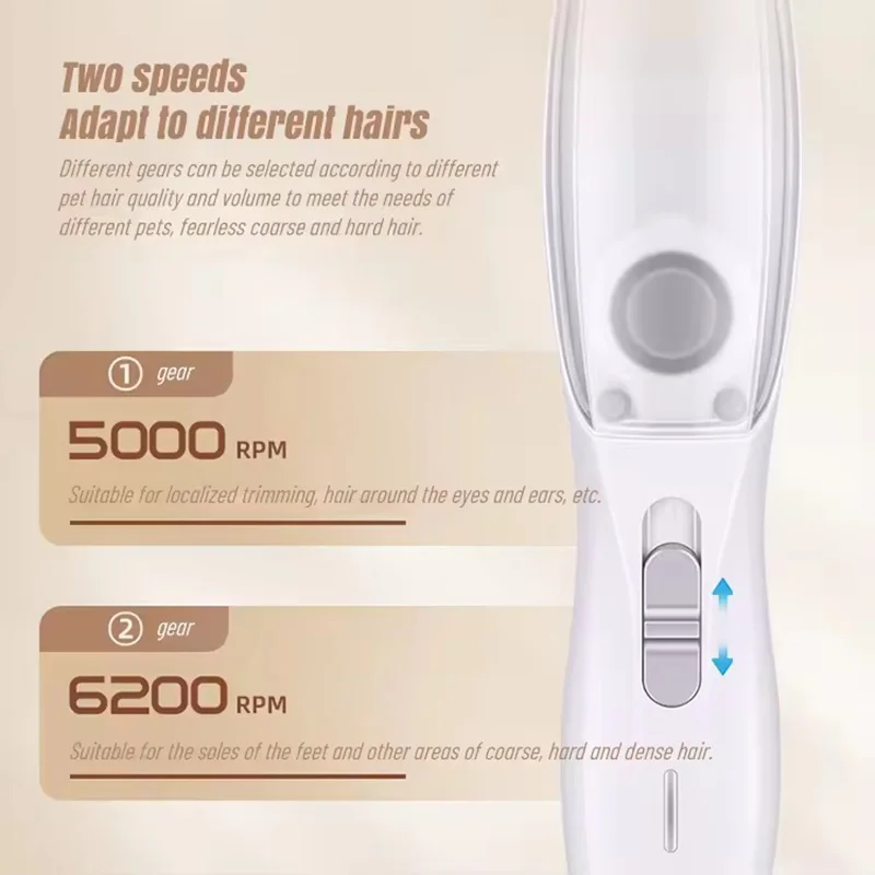 2-in-1 Pet Grooming Shaver 4
