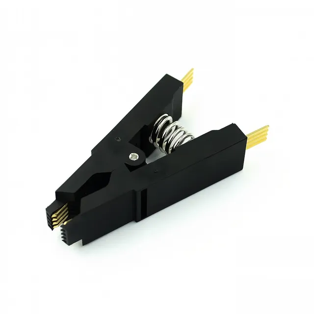 Clip Test SOIC8/SOP8 Per Programmazione Chip IC - Adattatore Per BIOS 24/25/93 Con Cavo - Foto 6