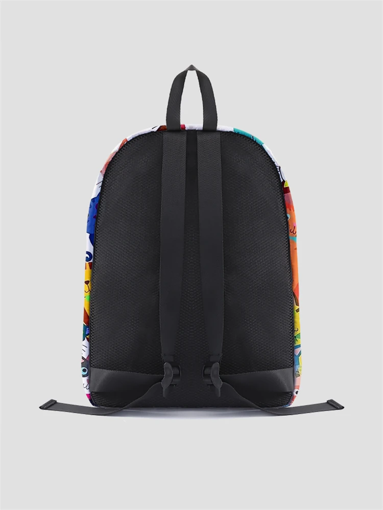 New Women's and Men's High Capacity College Backpack Trend Women's Laptop School Bag Cute Girl Travel Bag Cool