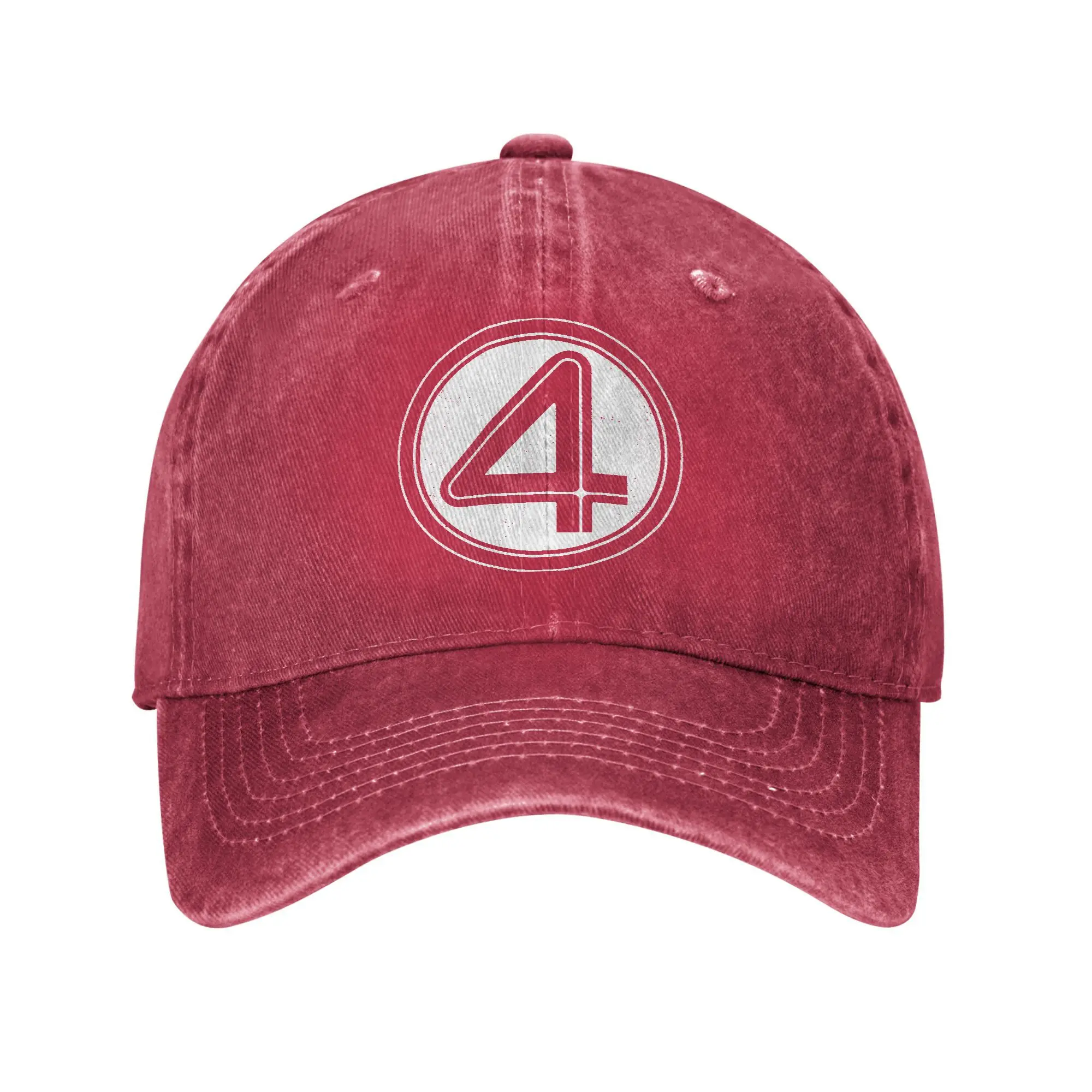 Vintage Fantastic Four 4 Symbol Baseball Cap Unisex