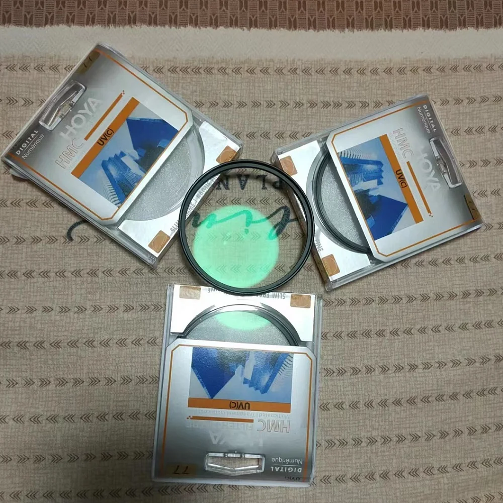 Hoya HMC UV(c) Lens Filter 37 40.5 43 46 49 52 55 58 62 67 72 77 82mm Slim Frame Multi Coated Anti-Glare and Blue Light Filters 3