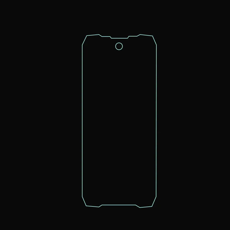 Ultra Clear Tempered Glass Screen Protector - 2.5D Thin Protective Film