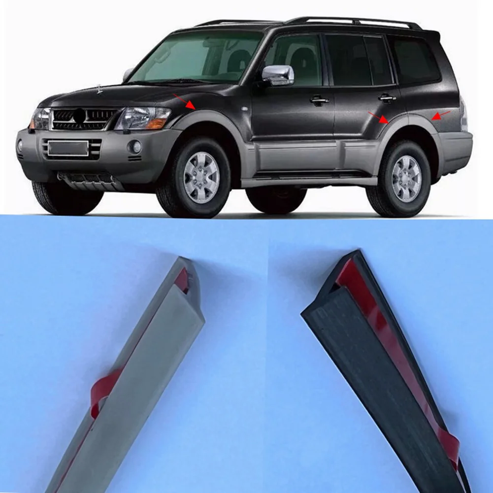 1 Pcs 자동차 휠 아치 씰 스트립 바디 씰 스트립 For Mitsubishi For Pajero 2008-15 7407A186 자동차 액세서리