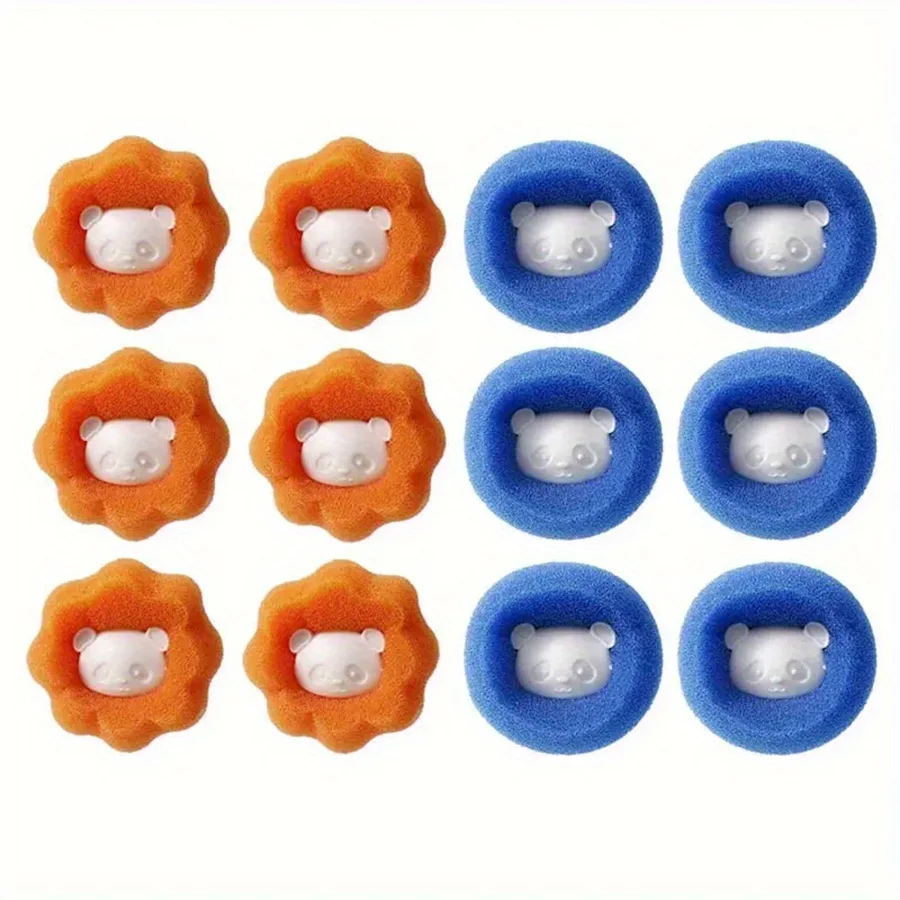 Reusable Pet Hair Catcher Dryer Heavy Duty Dog Cat Fur Remover Lint Trap Washing Machine Cleaning Tool Laundry Hair Catcher