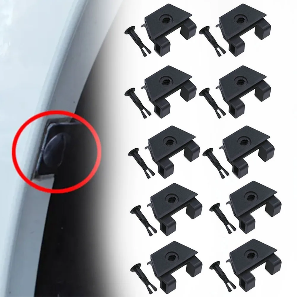 2/4/10Pcs For Lexus For Toyota For Corolla 2007-2013Car Front Fender Bumper Cover Rivet Fastener Clip 47749-50090 Accessories cloudfireglory for lexus ls460 is250 for toyota corolla camry prius 2010 2013 30pcs engine cover clips grille bumper retainer