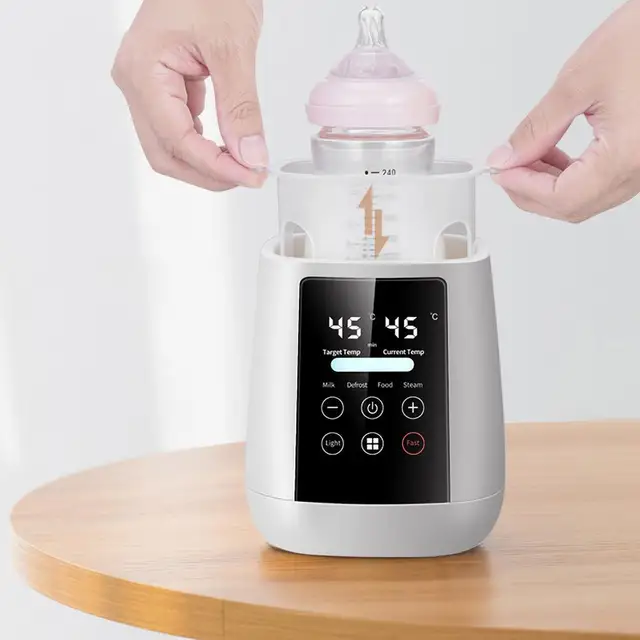 Bottle Sterilizer 12v Baby Bottle Warmer Baby Bottle Warmer, 6-in-1  Steriliser For S With Digital Display