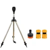 automatic rotating sprinkler stainless steel tripod set
