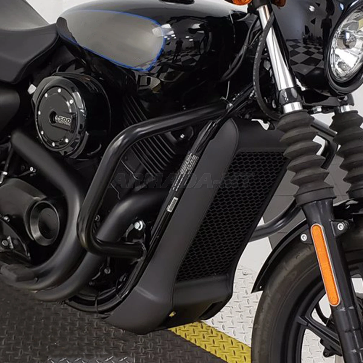 Cnaloo12 Motorcycle Mustache Highway Crash Bar Engine Guard