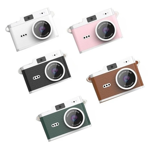 Retro Mini Camera 1080P Outdoor Sports Travel Camera with 32GB Card Keychain Pendant Gift Photo Video Portable Pocket Camera