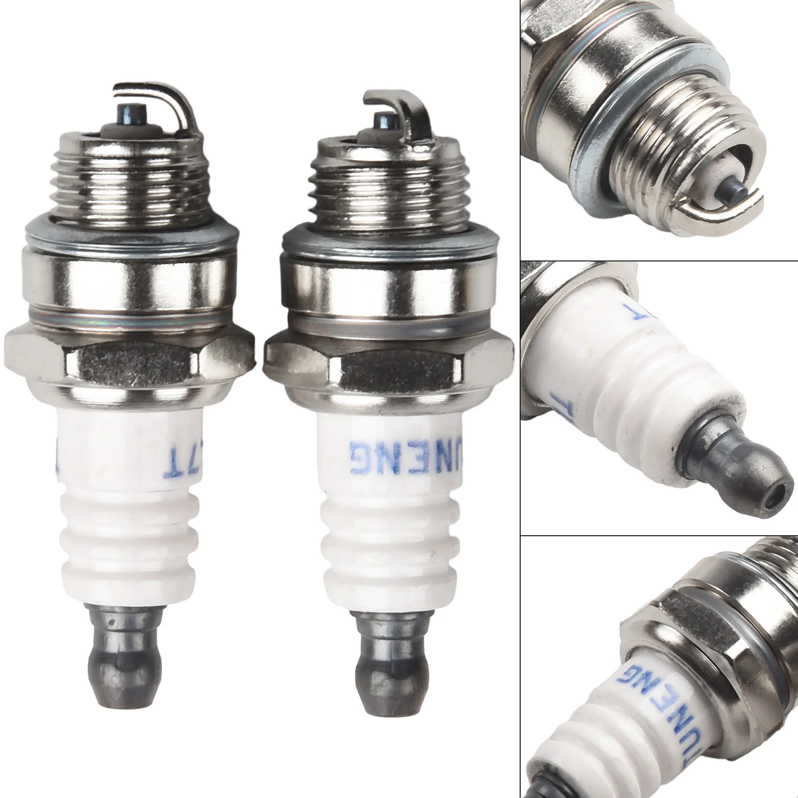 

Chainsaw Parts Spark Plug For 796112 High Quality J19LM Mower Parts New RJ19LM Replacement Part Tools 2Pcs 796112