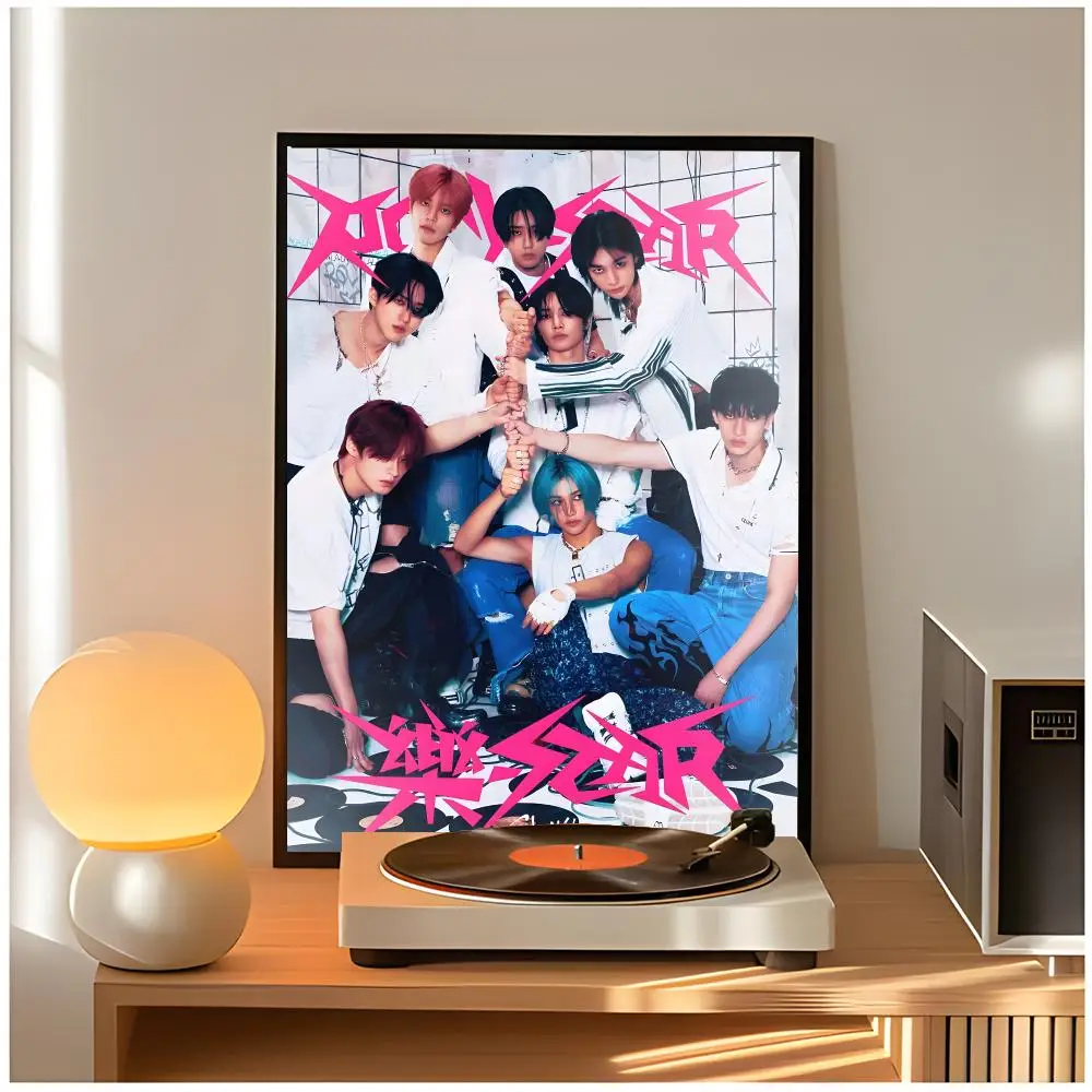 Stray Kids K-Pop Poster - Classic Wall Art Home Decor, Peel and Stick, Unframed
