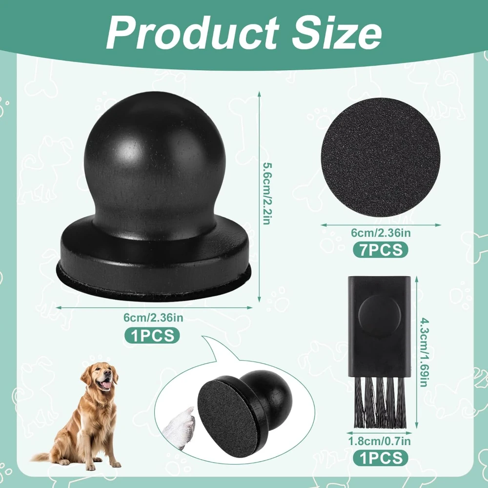 Wooden Dog Nail Scraper Scratch Pad with 3pcs Replaceable Sandpaper Brush Dog Nails Clipper Board Trimmer for Pets