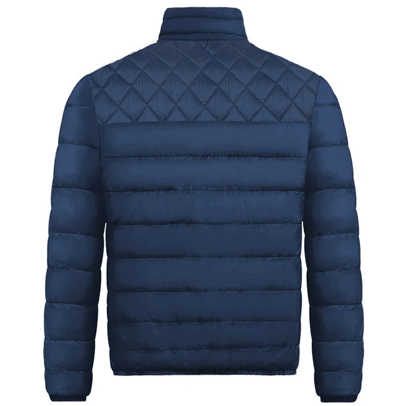 Men's Coats Winter Parkas Jackets Autumn Casual Solid Lightweight Parka Men Coat Long Sleeve Comfort Warm Men's Windbreak Jacket