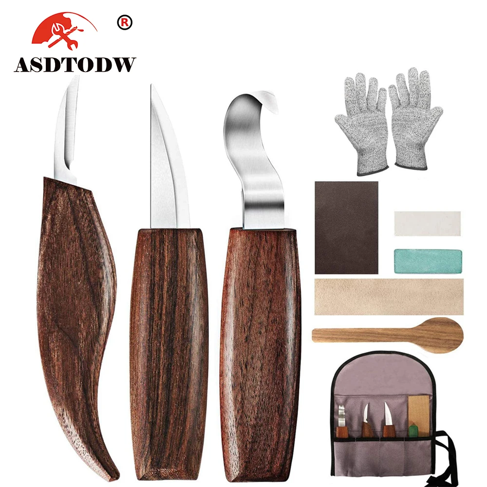 Wood Carving Chisels Set Chisel Woodworking Cutter Hand Tool Knife DIY Peeling Woodcarving