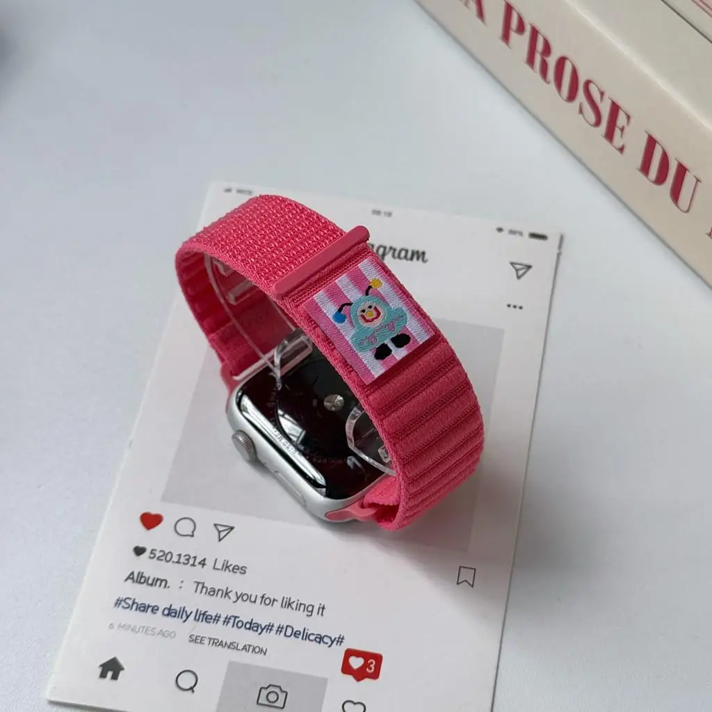 Breathable Nylon Sport Wristband - Cute and Comfortable Design