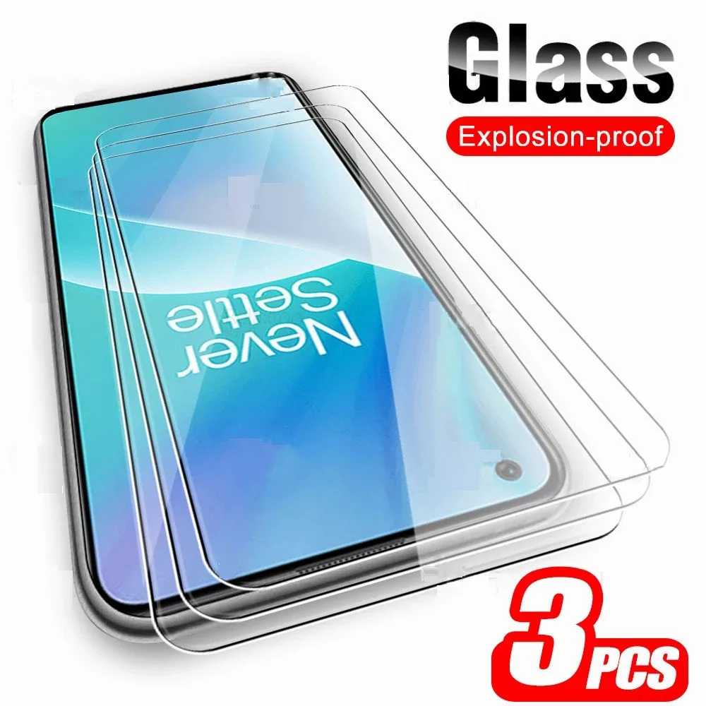 

3PCS Full Cover Glass For OnePlus 10T Screen Protector For OnePlus 10T 8T 9RT 9R 9 10R 10 Pro Tempered Glass Protective Phone