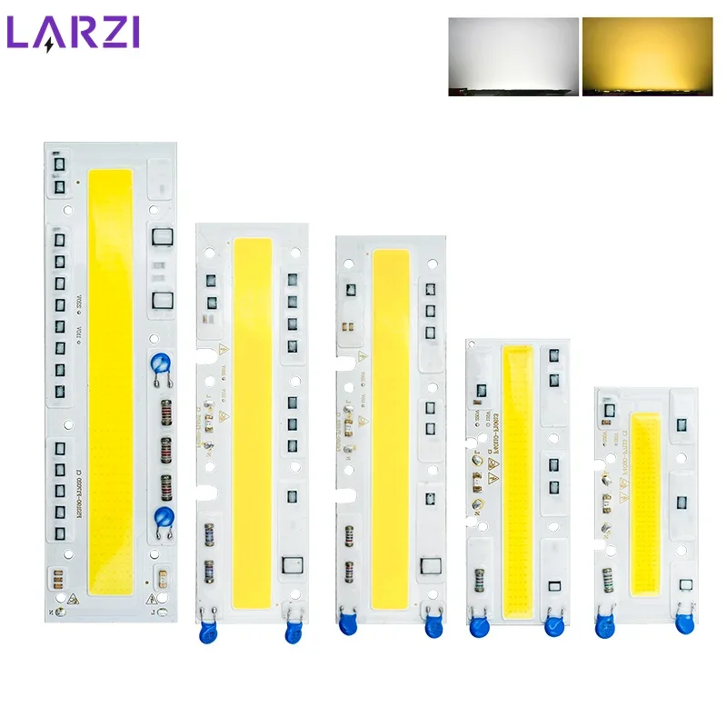 Led Lamp Chip AC 110V 220V COB Beads 30W 50W 70W 100W 150W Lampada Input DIY No Driver LED Bulb Flood Light Spotlight
