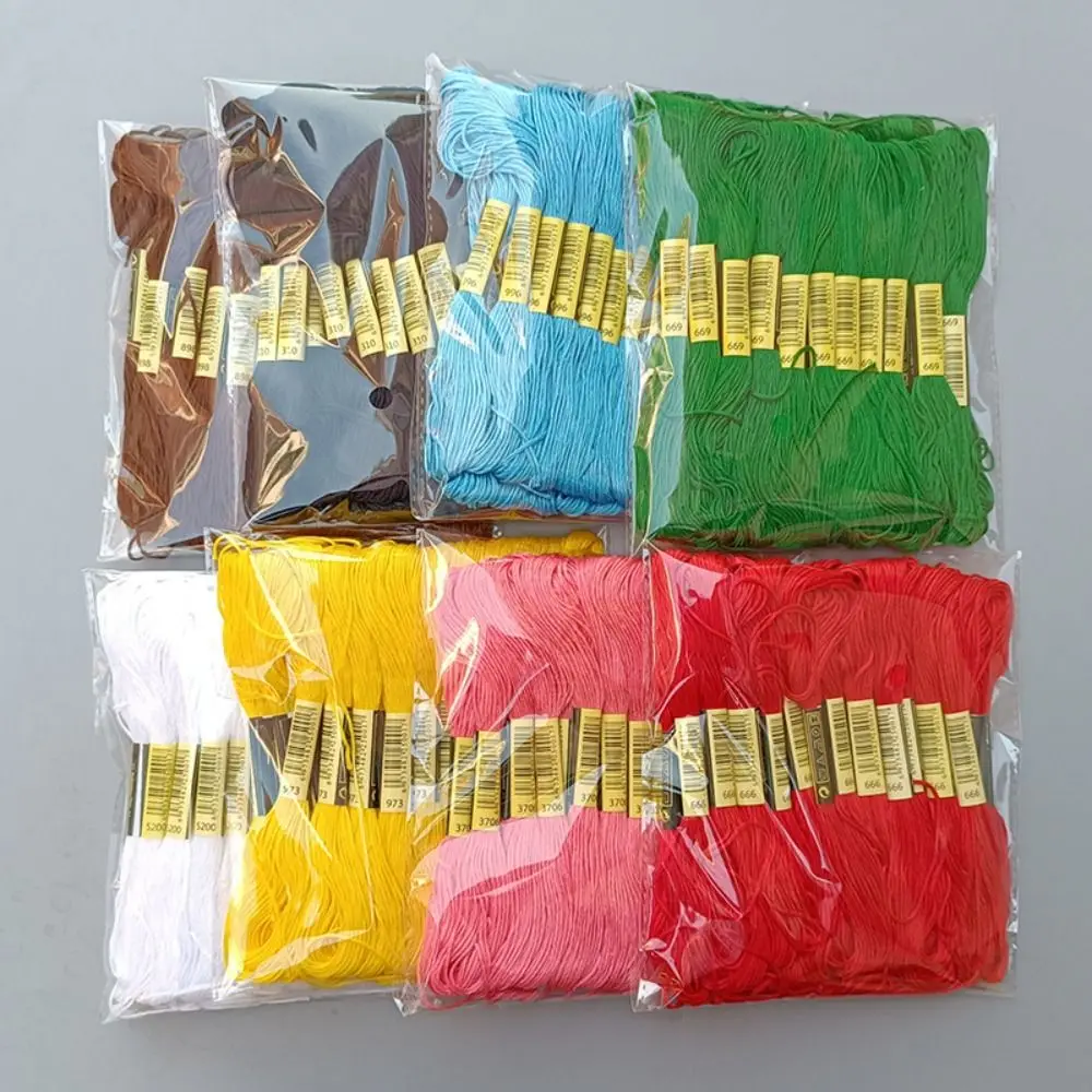 Cross Stitch Thread The Unique Style Cross Stitch Cotton Embroidery Thread Floss Sewing Skeins Craft Dofferent Gradient Color