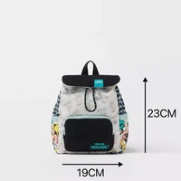 New Style Children's Bag Girls Boys Disney Brand Mickey Mouse Backpack Black Nylon Zipper Two Shoulders WaterProof Schoolbag 3