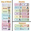 Monthly Headliners Set 12 Months of The Year Day of the Week Headers Monthly Seasonal Week Headers English Words Learning Cards 1