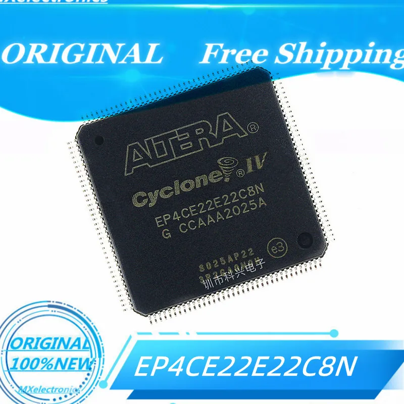 

1PCS~5PCS/LOT 100%NEW EP4CE22E22C8N QFP144 ORIGINALFPGA - Field Programmable Logic ICs