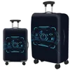 Thick Elastic World  Luggage Protective Cover Zipper Suit For 18-32 inch Bag Suitcase Covers Trolley Cover Travel Accessories 6