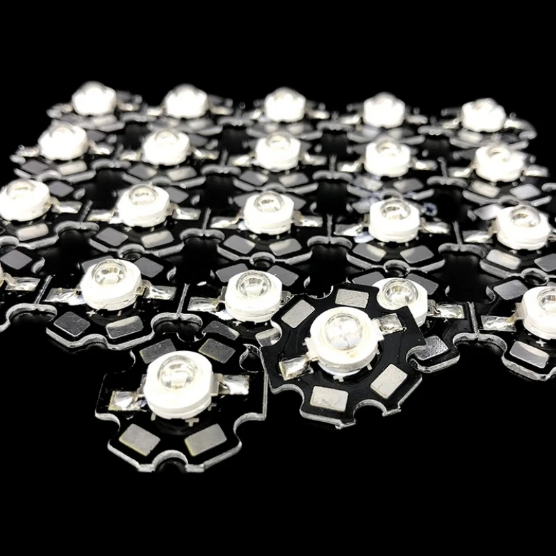 10 قطعة 1 واط 3 واط 5 واط عالية الطاقة LED مصباح ا...