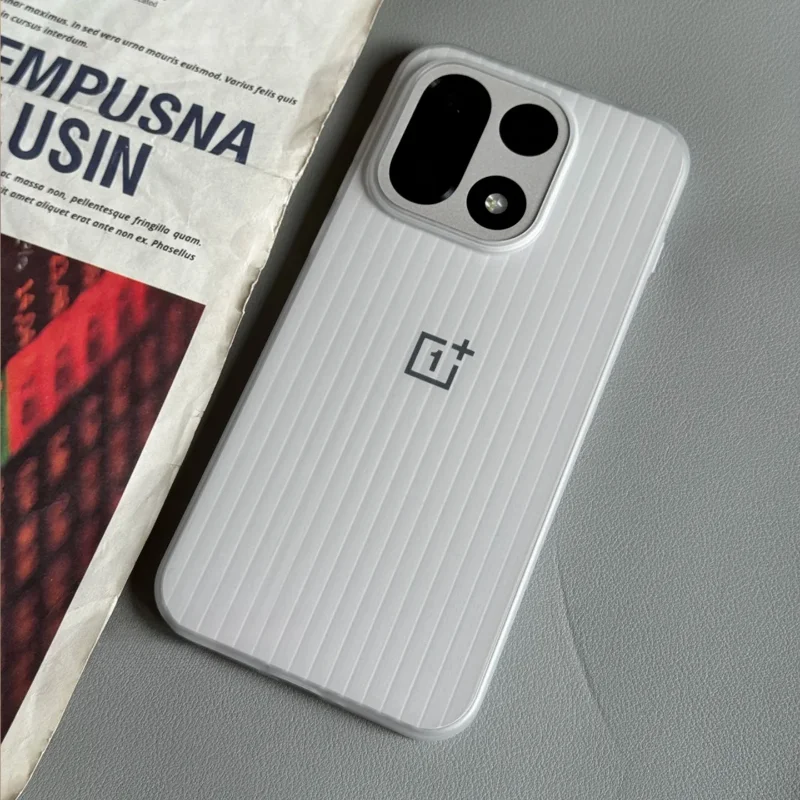 Für OnePlus 15 Hülle Neue Wellenstreifen-Ultradünne Mattierte Abdeckung Für OnePlus 15 Stoßfeste Schutzhülle