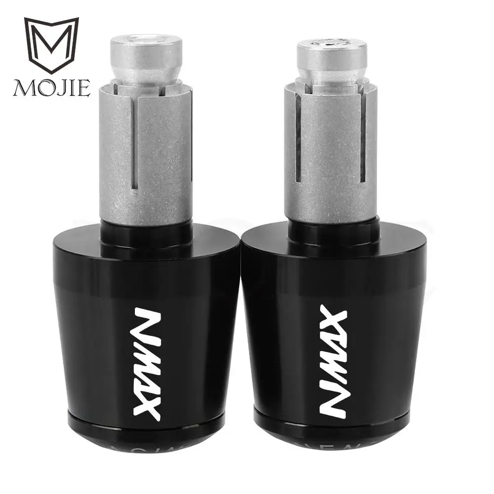 

Motorcycles Handlebar Grips Cap Weight PartsAnti Vibration Silder Plug Ends FOR YAMAHA NMAX NMAX300 155 2015-2017 2018 2019 2020